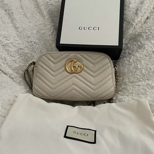 Gucci Ivory Small Marmont Bag